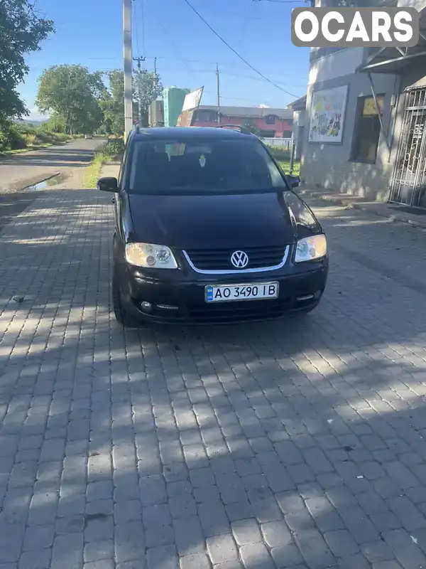 Мінівен Volkswagen Touran 2005 1.97 л. Ручна / Механіка обл. Закарпатська, Тячів - Фото 1/9