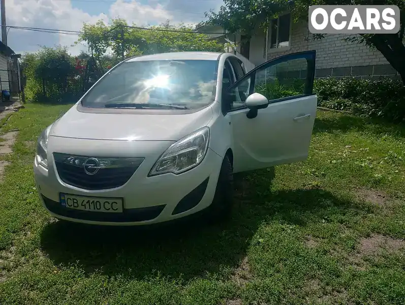 Мікровен Opel Meriva 2012 1.69 л. Ручна / Механіка обл. Чернігівська, Варва - Фото 1/12