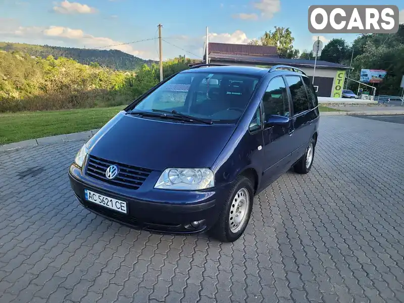 Минивэн Volkswagen Sharan 2002 1.9 л. Ручная / Механика обл. Винницкая, Могилев-Подольский - Фото 1/21