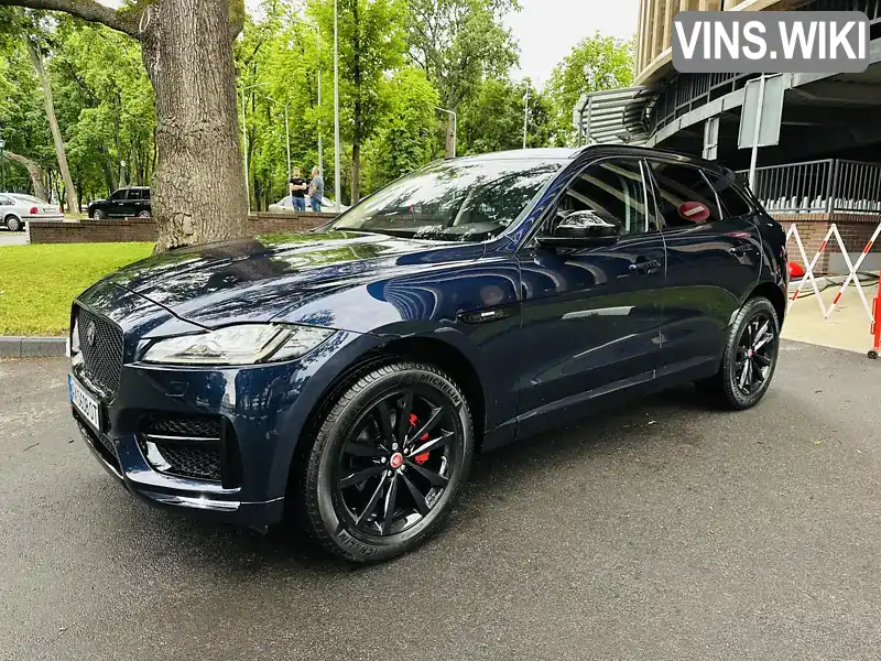 Позашляховик / Кросовер Jaguar F-Pace 2017 2 л. Автомат обл. Київська, Київ - Фото 1/21