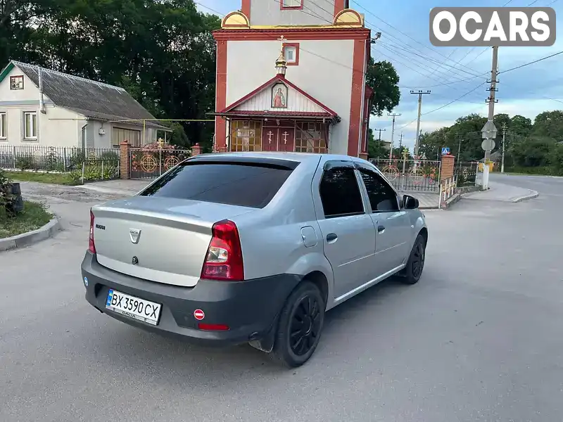 Седан Dacia Logan 2011 1.2 л. Ручная / Механика обл. Хмельницкая, Изяслав - Фото 1/12