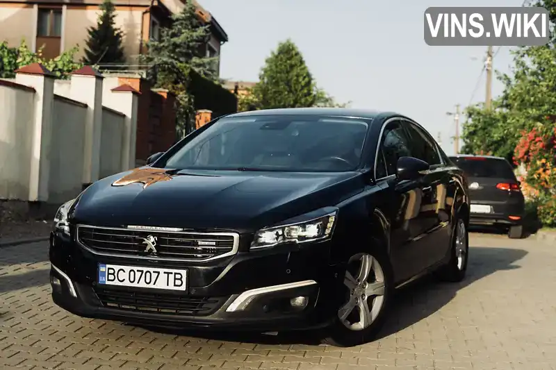 Седан Peugeot 508 2015 2 л. Ручна / Механіка обл. Львівська, Самбір - Фото 1/21