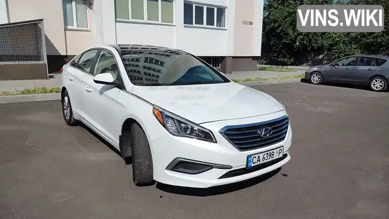 Седан Hyundai Sonata 2016 2.36 л. Автомат обл. Черкаська, Черкаси - Фото 1/16