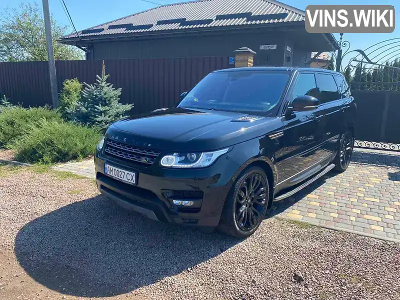 Внедорожник / Кроссовер Land Rover Range Rover Sport 2015 2.99 л. Автомат обл. Житомирская, Житомир - Фото 1/21