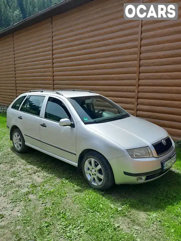 Універсал Skoda Fabia 2003 1.4 л. Ручна / Механіка обл. Закарпатська, Рахів - Фото 1/21