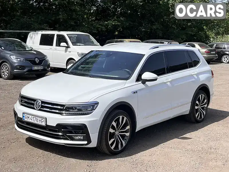 Позашляховик / Кросовер Volkswagen Tiguan Allspace 2020 2 л. Робот обл. Житомирська, Бердичів - Фото 1/21