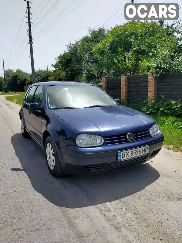 Хетчбек Volkswagen Golf 2001 1.4 л. Ручна / Механіка обл. Хмельницька, Шепетівка - Фото 1/7