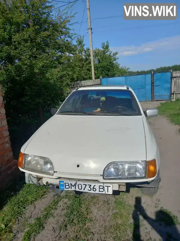 Седан Ford Sierra 1988 2 л. Ручна / Механіка обл. Сумська, Охтирка - Фото 1/5