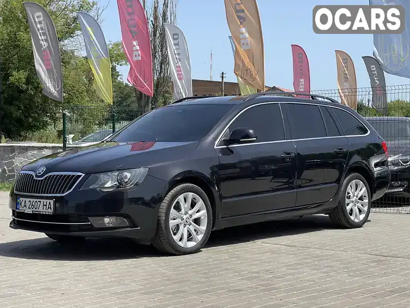 Універсал Skoda Superb 2013 2 л. Автомат обл. Житомирська, Бердичів - Фото 1/21