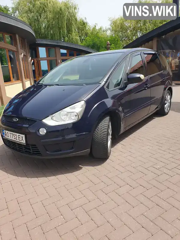 Мінівен Ford S-Max 2006 2 л. Ручна / Механіка обл. Закарпатська, Виноградів - Фото 1/21