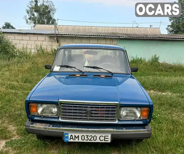 Седан ВАЗ / Lada 2107 2008 null_content л. Ручна / Механіка обл. Житомирська, Коростишів - Фото 1/6