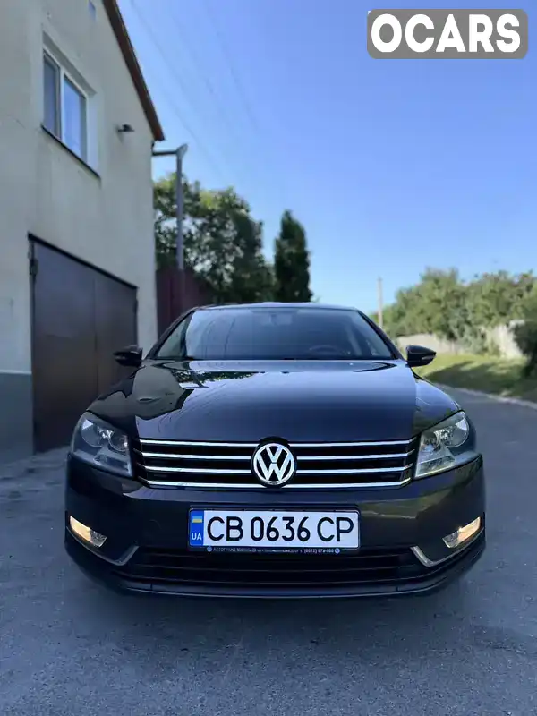 Седан Volkswagen Passat 2013 1.97 л. Ручна / Механіка обл. Черкаська, Кам'янка - Фото 1/21