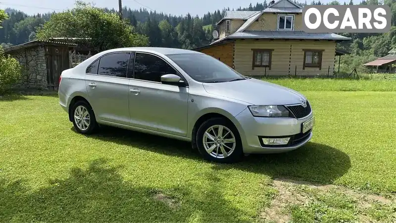 Ліфтбек Skoda Rapid 2013 1.6 л. Ручна / Механіка обл. Івано-Франківська, Івано-Франківськ - Фото 1/18