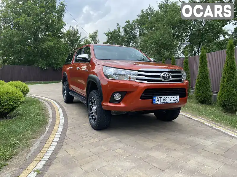 Пікап Toyota Hilux 2015 2.39 л. Ручна / Механіка обл. Івано-Франківська, Косів - Фото 1/15