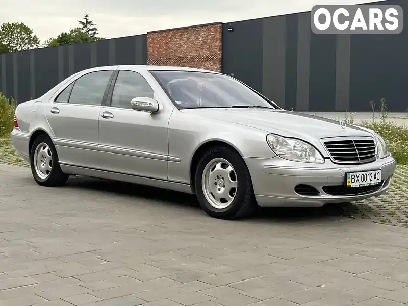 Седан Mercedes-Benz S-Class 2003 3.5 л. Автомат обл. Хмельницька, Хмельницький - Фото 1/21