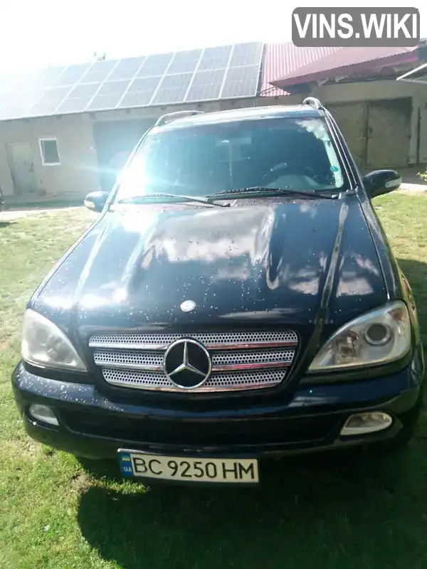 Позашляховик / Кросовер Mercedes-Benz M-Class 2004 2.7 л. Автомат обл. Львівська, Яворів - Фото 1/9