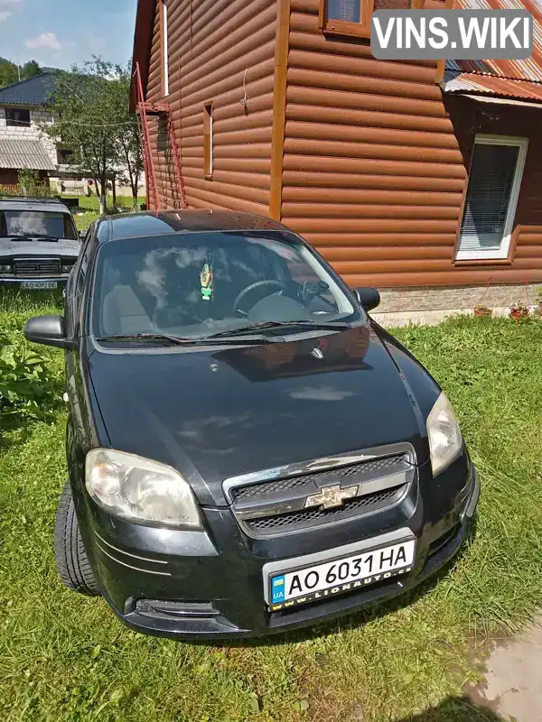 Седан Chevrolet Aveo 2008 1.4 л. Ручна / Механіка обл. Закарпатська, location.city.dubove - Фото 1/6