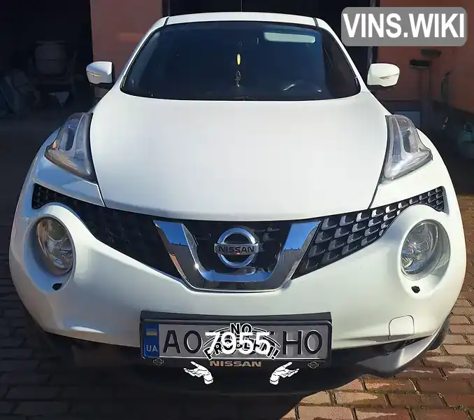 Позашляховик / Кросовер Nissan Juke 2014 1.46 л. Ручна / Механіка обл. Закарпатська, Рахів - Фото 1/12