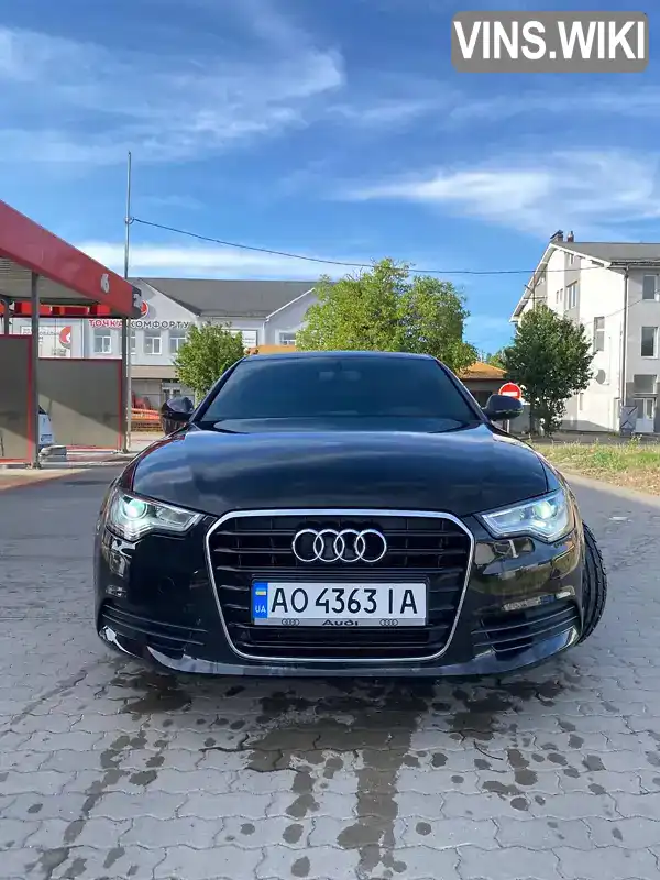 Седан Audi A6 2012 2.97 л. Автомат обл. Закарпатська, Мукачево - Фото 1/17