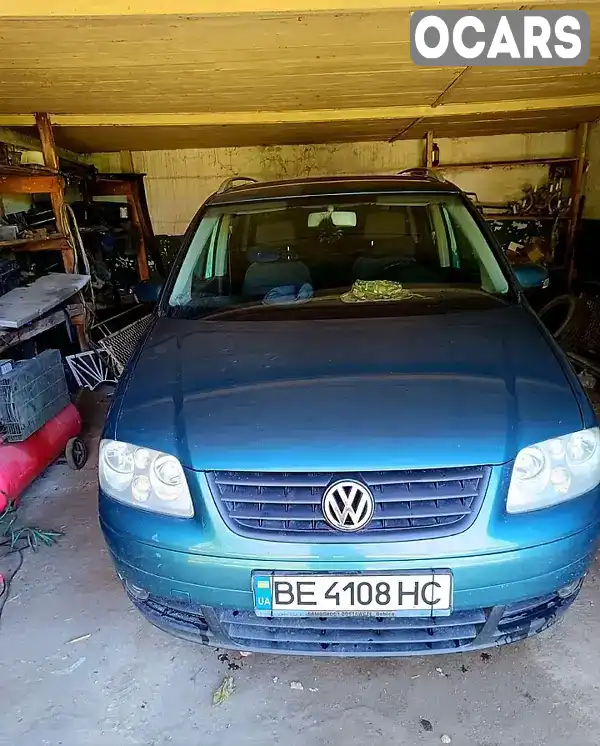 Мінівен Volkswagen Touran 2004 1.6 л. Ручна / Механіка обл. Миколаївська, Вознесенськ - Фото 1/13