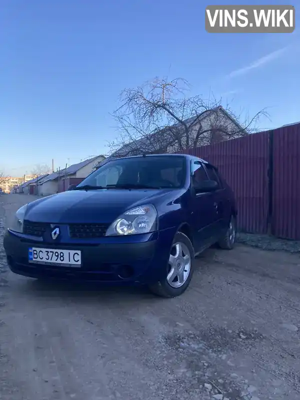 Седан Renault Symbol 2004 1.39 л. Ручна / Механіка обл. Львівська, Радехів - Фото 1/10