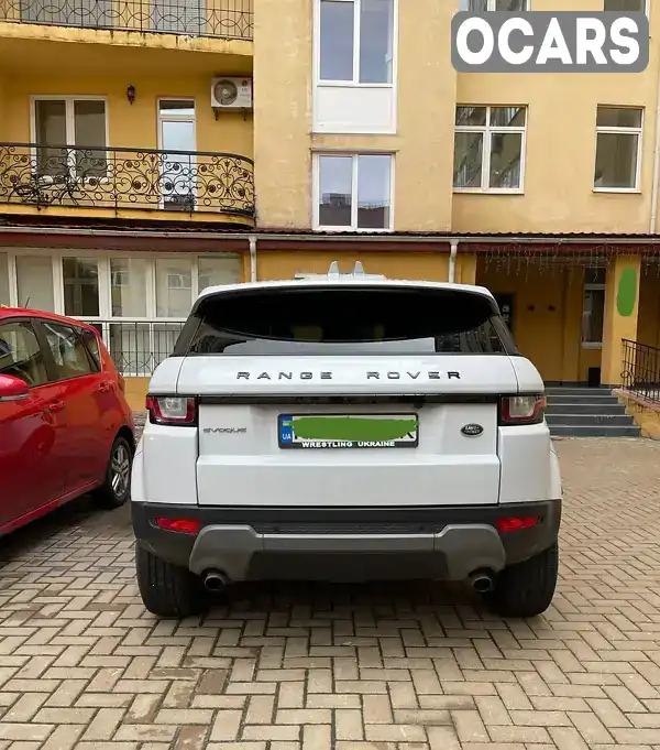 Позашляховик / Кросовер Land Rover Range Rover Evoque 2016 2 л. Автомат обл. Сумська, Суми - Фото 1/11