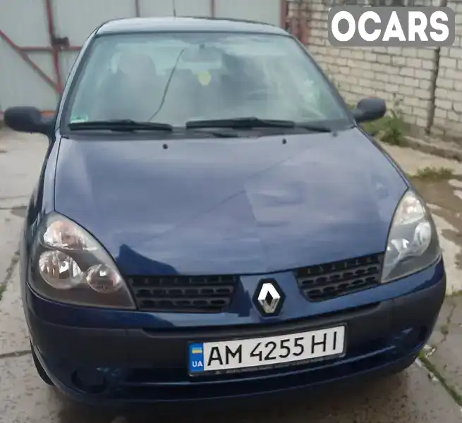 Хэтчбек Renault Clio 2003 1.15 л. Ручная / Механика обл. Житомирская, Житомир - Фото 1/17