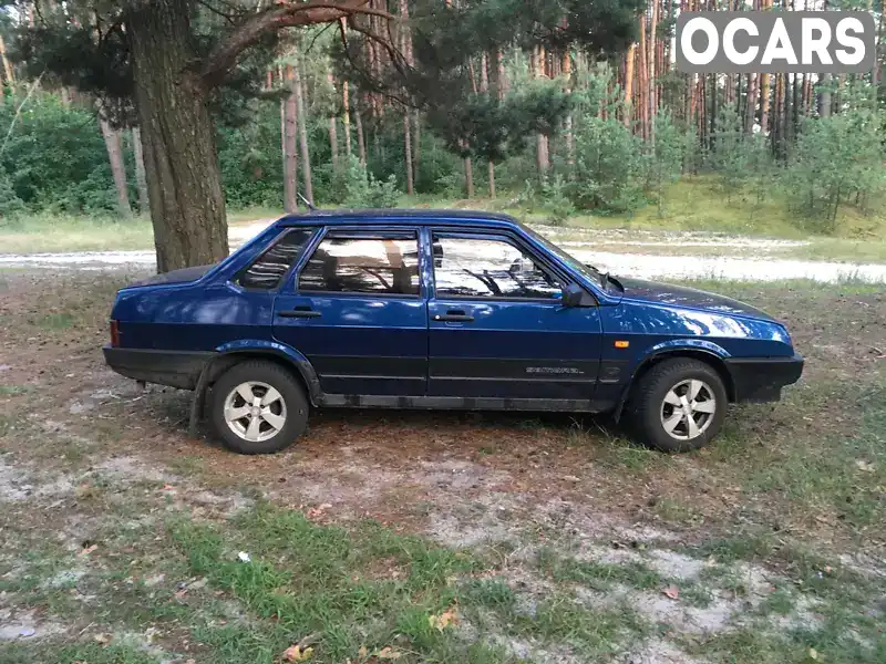 Седан ВАЗ / Lada 21099 2004 1.5 л. Ручна / Механіка обл. Сумська, Шостка - Фото 1/13