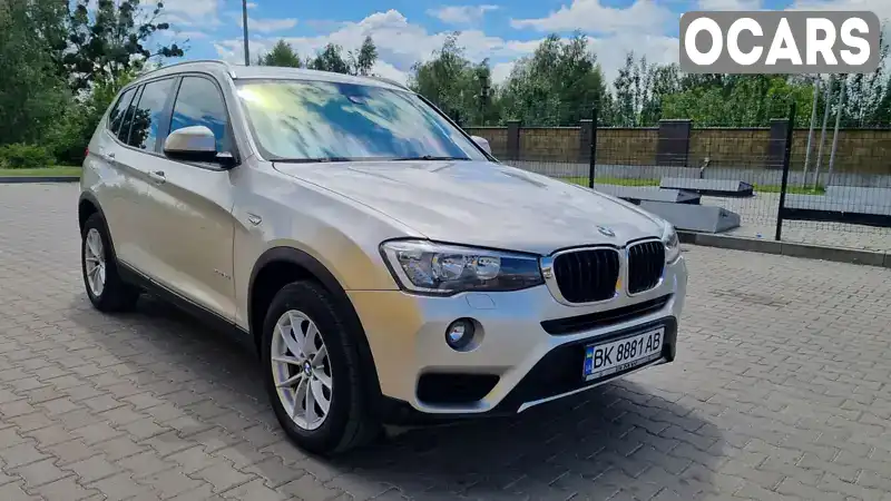 Позашляховик / Кросовер BMW X3 2016 2 л. Автомат обл. Рівненська, Дубно - Фото 1/21