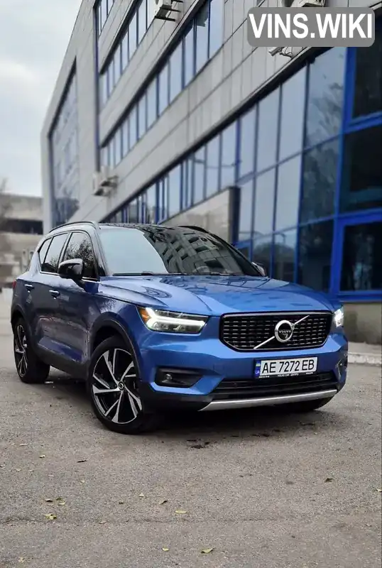 Позашляховик / Кросовер Volvo XC40 2018 2 л. Автомат обл. Дніпропетровська, Дніпро (Дніпропетровськ) - Фото 1/21