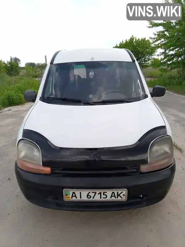 Мінівен Renault Kangoo 2002 1.9 л. Ручна / Механіка обл. Київська, Бровари - Фото 1/8