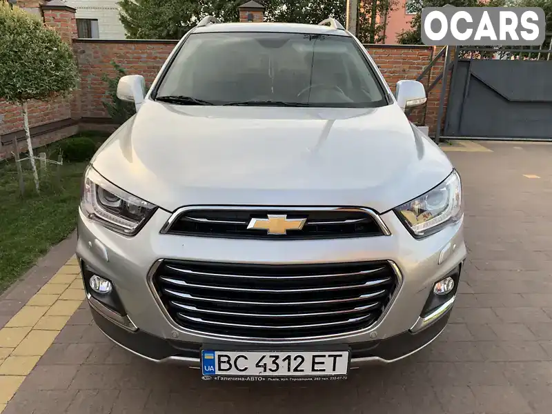 Позашляховик / Кросовер Chevrolet Captiva 2016 2.23 л. Автомат обл. Львівська, location.city.nadychi - Фото 1/12