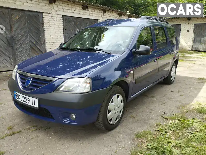 Універсал Dacia Logan MCV 2008 1.6 л. Ручна / Механіка обл. Рівненська, Дубно - Фото 1/21