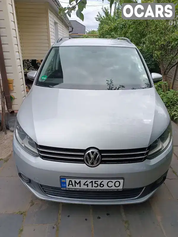 Мінівен Volkswagen Touran 2011 1.6 л. Ручна / Механіка обл. Житомирська, Коростишів - Фото 1/12