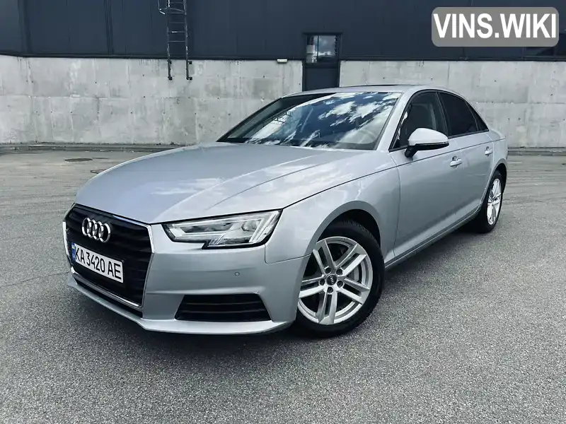 Седан Audi A4 2016 2 л. Автомат обл. Київська, Київ - Фото 1/21