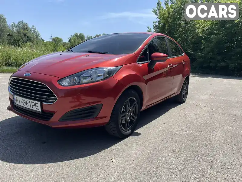 Седан Ford Fiesta 2018 1.6 л. Автомат обл. Київська, Київ - Фото 1/21