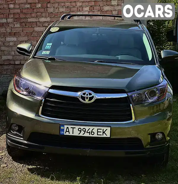 Позашляховик / Кросовер Toyota Highlander 2016 3.49 л. Автомат обл. Івано-Франківська, Коломия - Фото 1/19