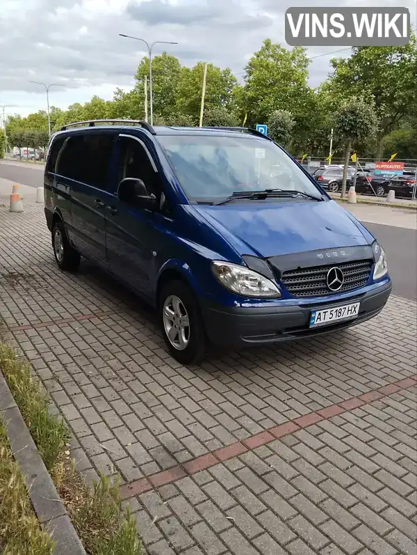 Мінівен Mercedes-Benz Vito 2007 2.15 л. Ручна / Механіка обл. Івано-Франківська, Богородчани - Фото 1/21