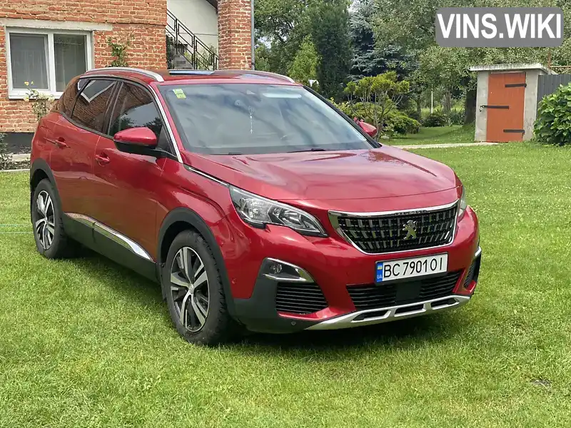 Позашляховик / Кросовер Peugeot 3008 2017 1.56 л. Автомат обл. Львівська, Городок - Фото 1/18