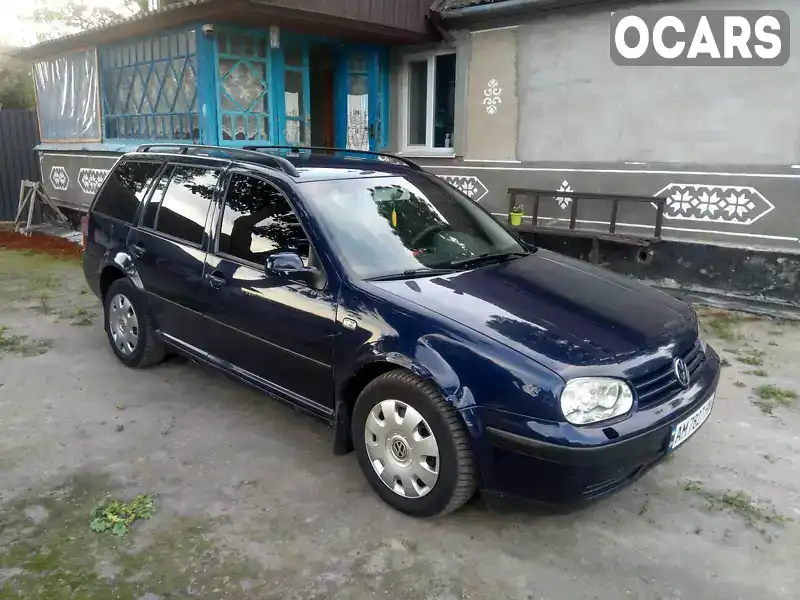 Універсал Volkswagen Golf 2000 1.9 л. Ручна / Механіка обл. Житомирська, Баранівка - Фото 1/21