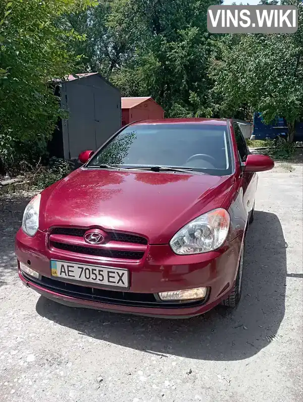 Хетчбек Hyundai Accent 2008 1.6 л. Ручна / Механіка обл. Дніпропетровська, Дніпро (Дніпропетровськ) - Фото 1/18