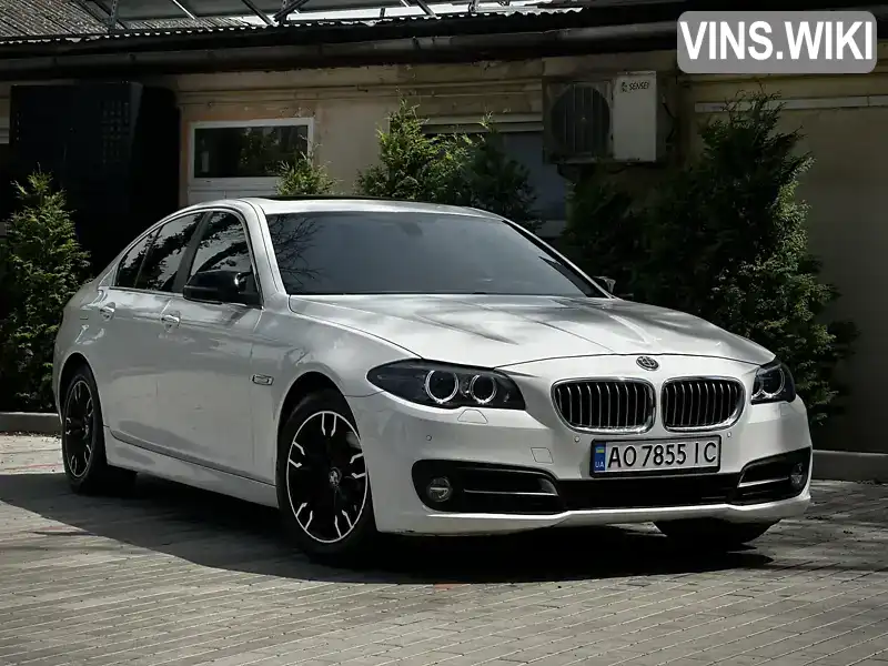 Седан BMW 5 Series 2016 2 л. Автомат обл. Закарпатська, Ужгород - Фото 1/21