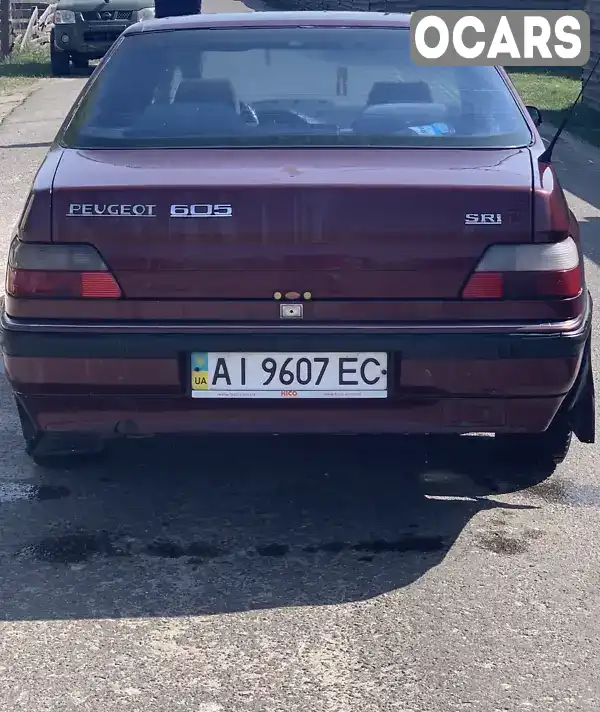 VF36BRFZ290753233 Peugeot 605 1990 Седан 2 л. Фото 3