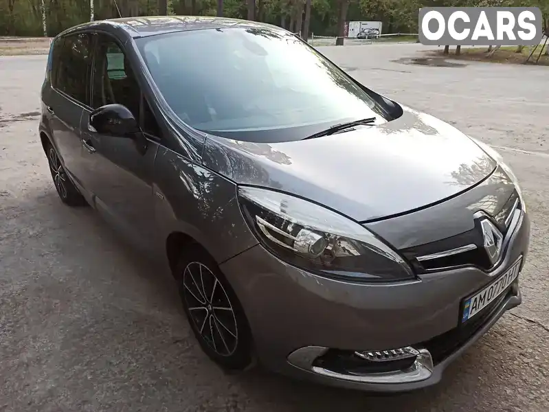 Мінівен Renault Megane Scenic 2013 1.5 л. Ручна / Механіка обл. Житомирська, Житомир - Фото 1/21