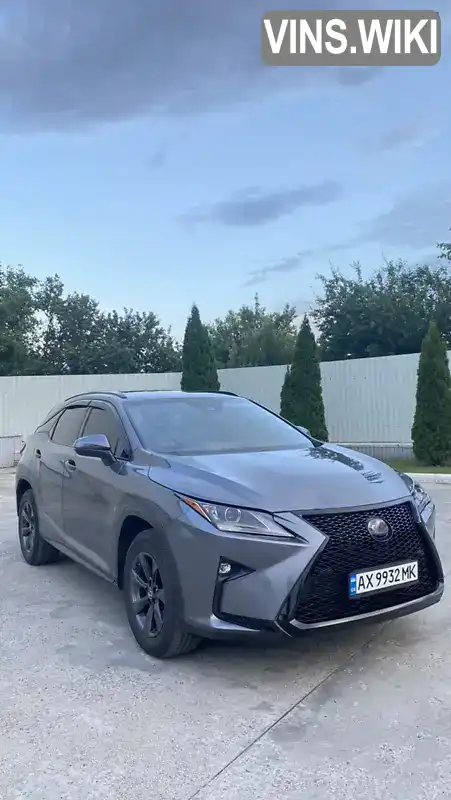 Позашляховик / Кросовер Lexus RX 2018 3.5 л. Автомат обл. Харківська, Красноград - Фото 1/17