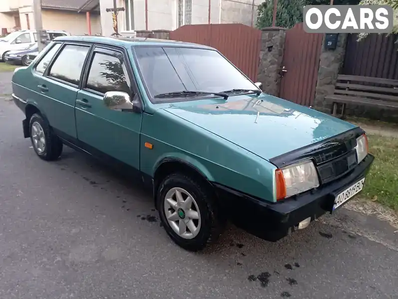 Седан ВАЗ / Lada 21099 2000 1.5 л. обл. Закарпатська, Ужгород - Фото 1/12