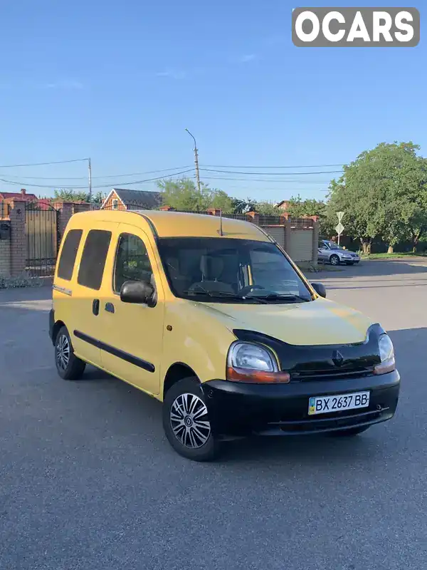 Мінівен Renault Kangoo 1999 1.2 л. Ручна / Механіка обл. Хмельницька, Хмельницький - Фото 1/21