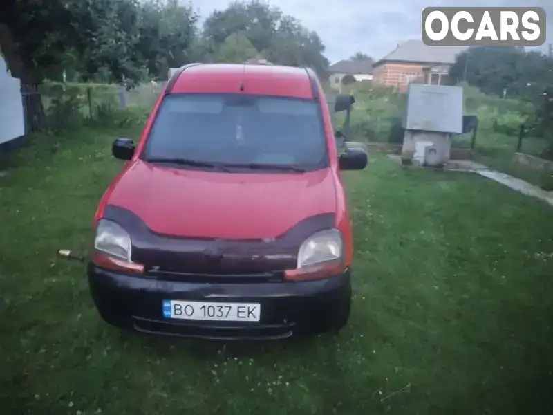 Мінівен Renault Kangoo 2000 1.87 л. Ручна / Механіка обл. Тернопільська, Ланівці - Фото 1/6