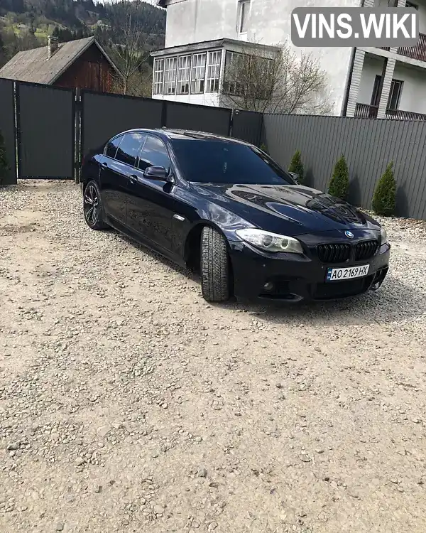 Седан BMW 5 Series 2012 2 л. Автомат обл. Закарпатська, Рахів - Фото 1/20