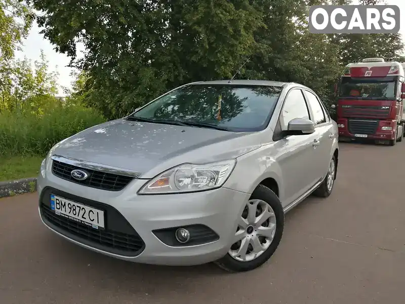 Седан Ford Focus 2011 1.6 л. Ручна / Механіка обл. Сумська, Глухів - Фото 1/21